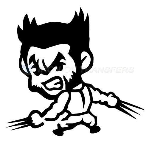 Wolverine Iron-on Stickers (Heat Transfers)NO.350